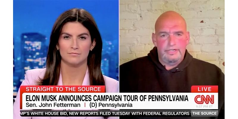 Fetterman admits Elon Musk 'attractive to a demographic' Democrats 'need' to win Pennsylvania