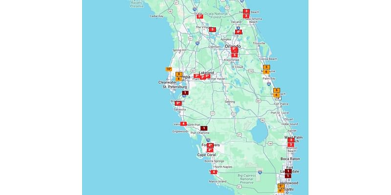 Tampa and Earth shattering all-time heat records