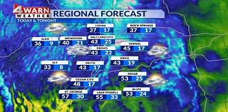 Scattered snow showers continue into Tuesday, lake-effect snow possible