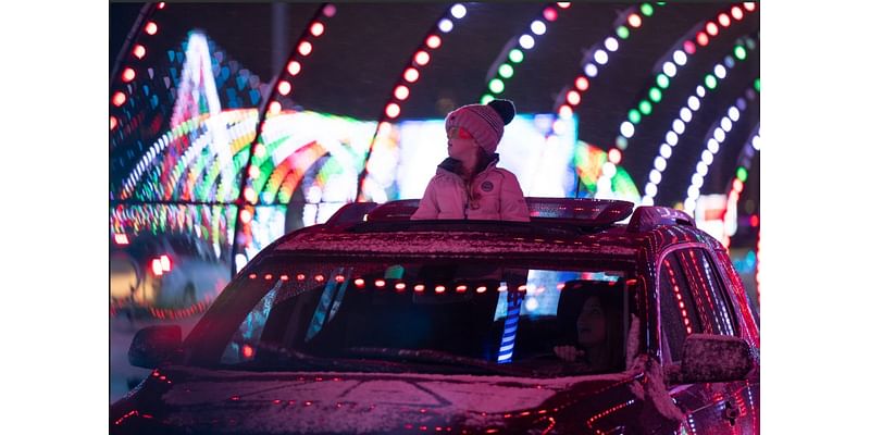 Red Rocks' new holiday show lets you drive through 1 million lights