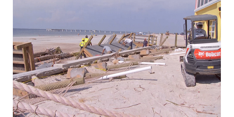 Lee County’s barrier islands see clean-up progress