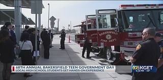 Bakersfield high school students learn, participate in process of local government