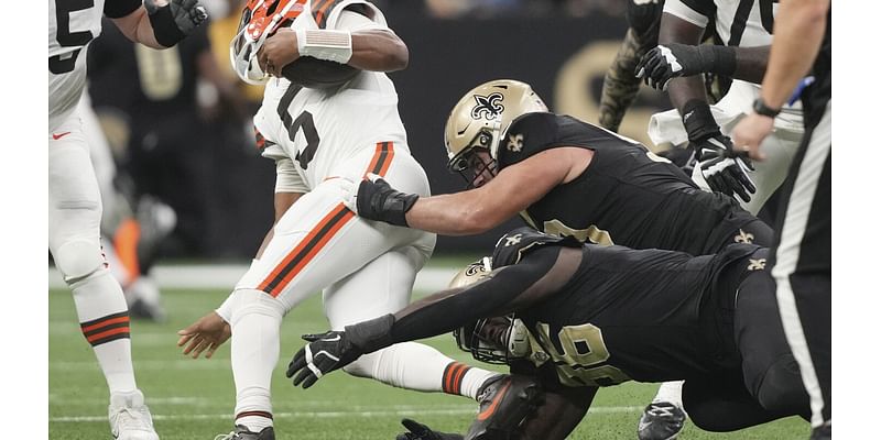 Browns’ fade continues against Saints despite Jameis Winston’s production against his former club