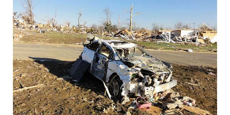 On Today's Date: Cleaning Up After A Tornado Outbreak