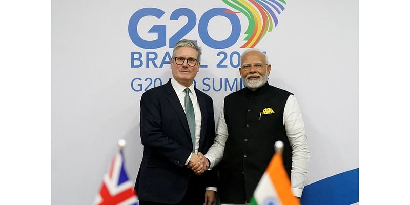 UK to relaunch ‘vital’ trade talks with India in early 2025