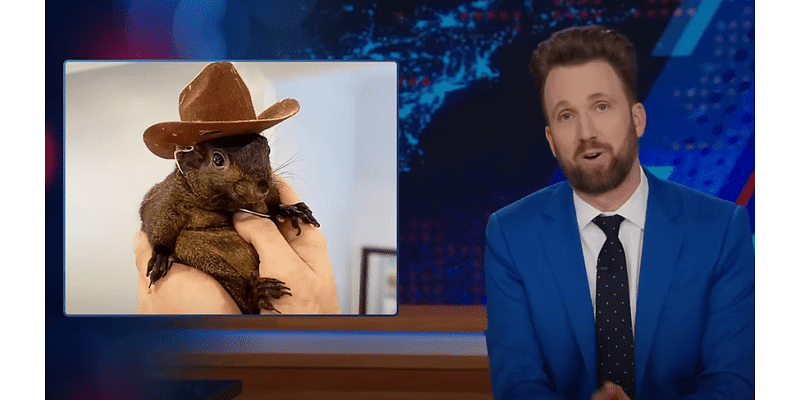 Jordan Klepper Pokes Fun at Trump Campaign’s Closing Message Focusing on Peanut the Squirrel’s Death: ‘I’m Glad Republicans Finally Care About Police Brutality’