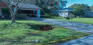 Second sinkhole forms in front of Highland City home in less than a year