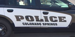 Colorado Springs police cruiser involved in a crash