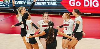 PHOTO: Huskers make a statement, sweeping No. 2 Stanford in top-5 matchup