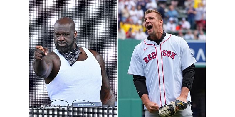 Rob Gronkowski Warns Shaquille O’Neal of Brutal Consequences as NBA vs NFL Training Kickstarts