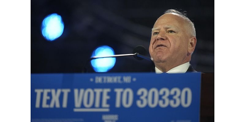 Tim Walz talks abortion during final campaign rally with Michigan voters: 'Everything is on the line'