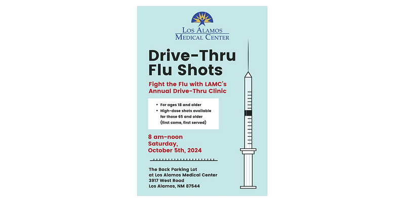 LAMC To Host Free Drive-Through Community Flu Shot Clinic Saturday, Oct. 5