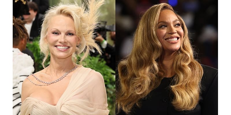 Beyoncé Became Pamela Anderson on Election Day and the Actress Loved It