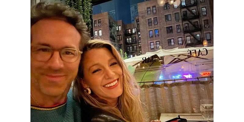 Blake Lively and Ryan Reynolds Have Cute Dinner Date Together in N.Y.C. — See the Photo!