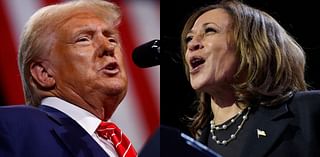 Harris, Trump take walk down opposing political aisle to court swing voters