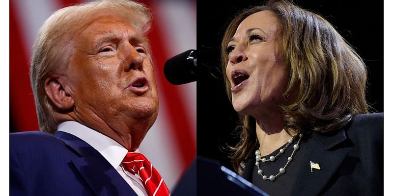 Harris, Trump take walk down opposing political aisle to court swing voters