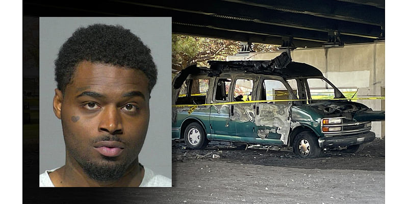 Burned van tied to Milwaukee homicide; man sentenced