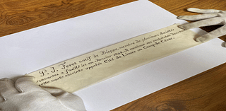 200-year-old message in a bottle found in France