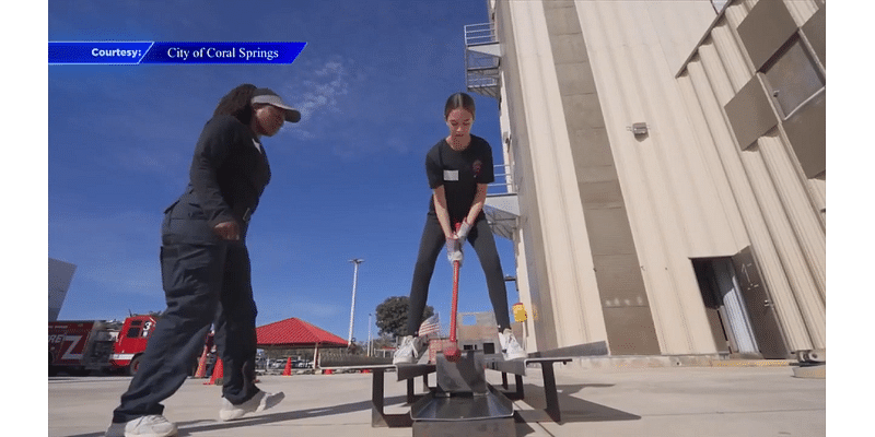 Coral Springs-Parkland Fire Department holds inaugural Ignite the Flame camp to introduce girls to firefighting - WSVN 7News