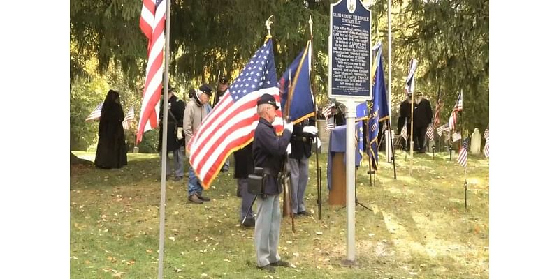 Cadillac’s Maple Hill Cemetery receives donation of chain restoring historic entrance