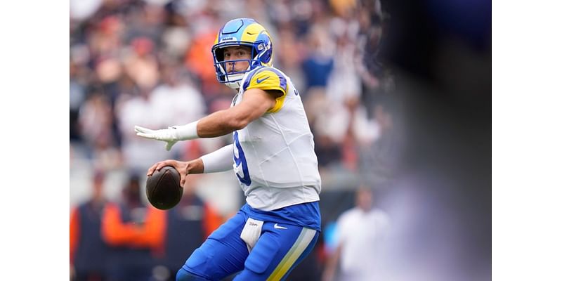 Rams QB Matthew Stafford moves into NFL’s top 10 in passing yards