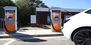 How many EV charging stations are there in Macon, Warner Robins? More just opened