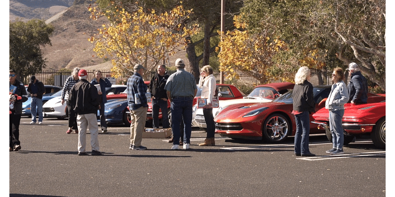 Season of Hope: Local car enthusiasts drop off food and toys at KSBY