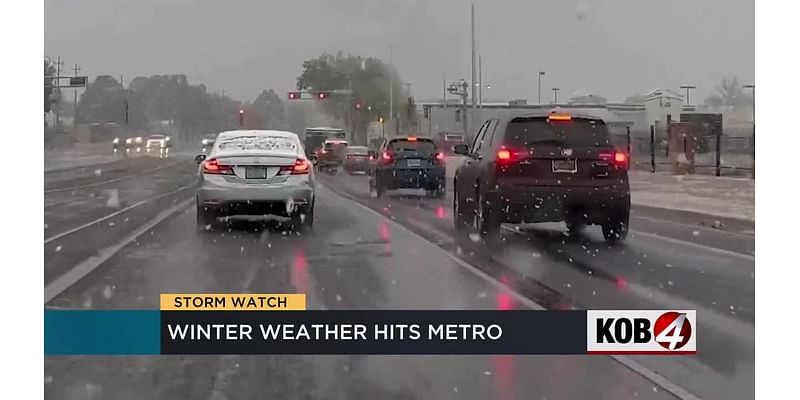 Storm brings winter weather to parts of New Mexico