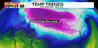 Mild and windy today; Turning much colder next week