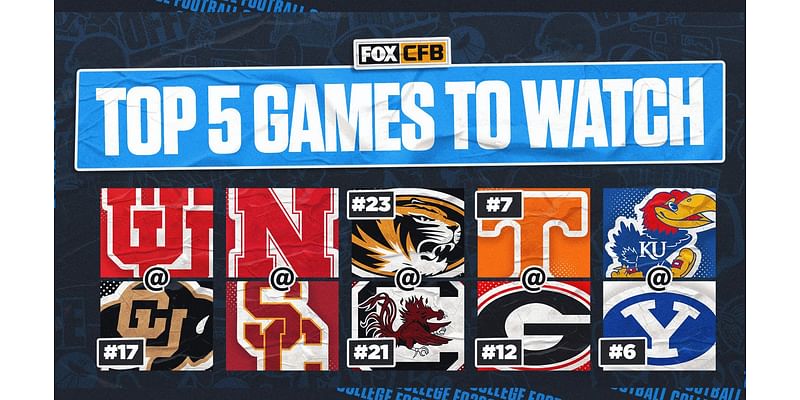 College football Week 12 preview: Five best games to watch this weekend