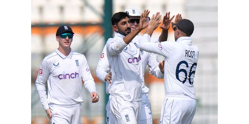 Shoaib Bashir gives England hope with three quick wickets in Multan