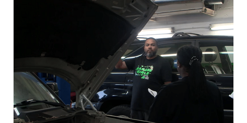 ‘Garage Girls’ car clinic aims to teach basic car maintenance to girls