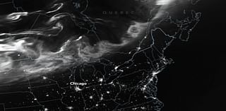 Satellite Image Maps Aurora Over US: 'Impressive Display'