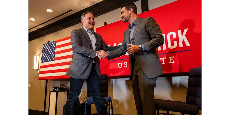 Dave McCormick, Ben Shapiro talk pressing political issues for college students in ‘fireside chat’