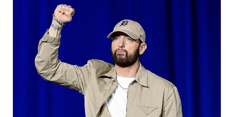 Eminem spotted filming 'comedic' cameo for Happy Gilmore 2 alongside Adam Sandler