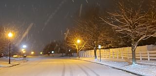 First snowfall in Columbus normally falls this week