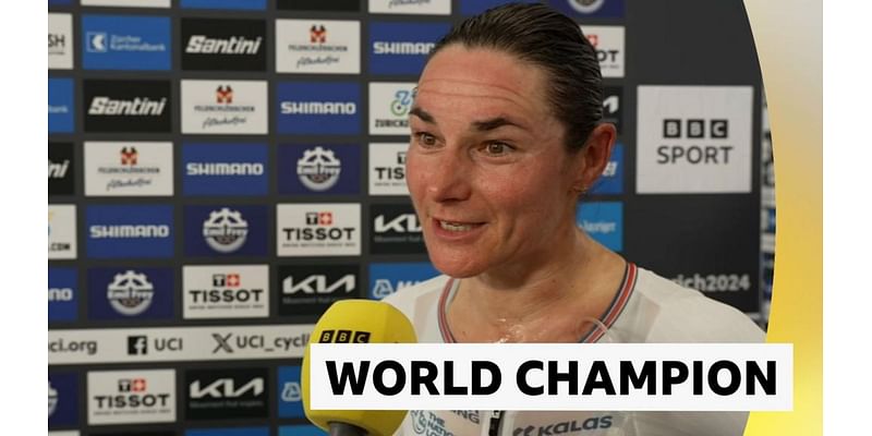 Road World Championships: Dame Sarah Storey wins C5 time trial