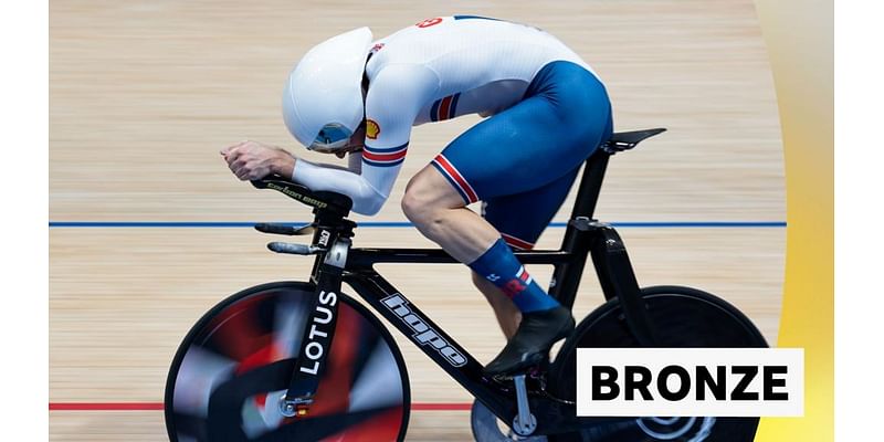 Track Cycling World Championship: Great Britain's Joe Truman wins 1km time trial bronze