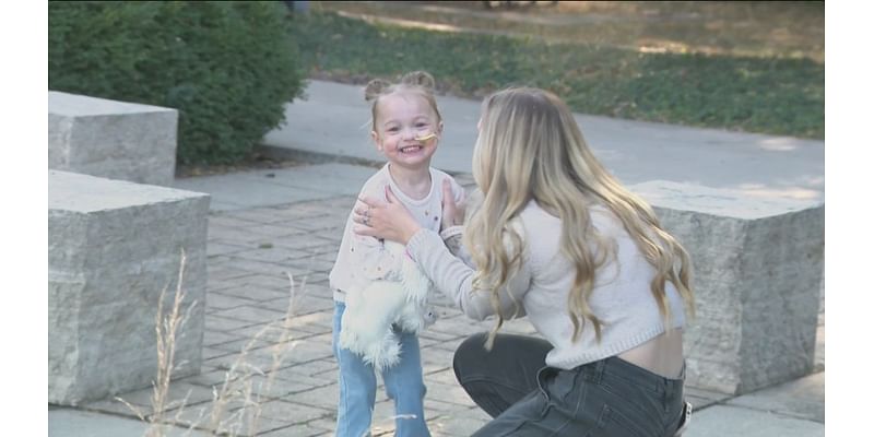 ALI HAS (A NEW) HEART! Metro toddler home, thriving after heart transplant