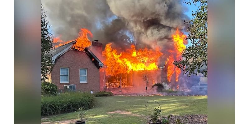 Winterville man pulled out of burning home by perfect stranger