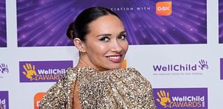 Myleene Klass dazzles in a backless sequinned dress as she joins Oti Mabuse and Kate Garraway at star-studded WellChild awards