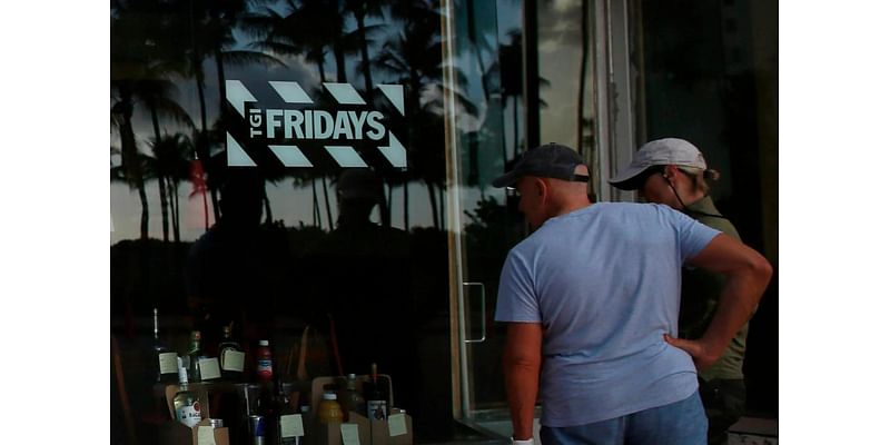 TGI Fridays files for bankruptcy protection as sit-down restaurant struggles continue