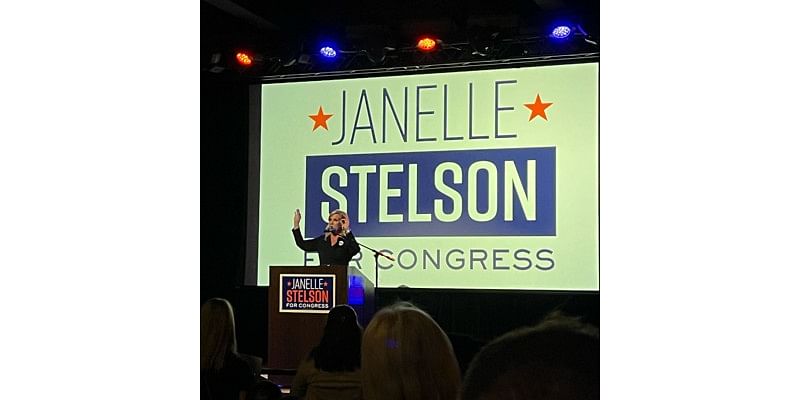 Stelson thanks supporters at election night event in Hershey