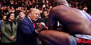 Jon Jones calls himself a 'Christian American' and chants 'USA!' for Donald Trump after KO win at UFC 309