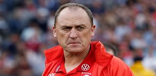 Sydney Swans coach John Longmire had to endure the ultimate insult after AFL Grand Final defeat... now his great rival is calling for a major change