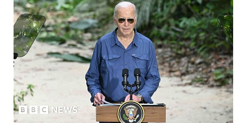 Biden first US president to visit Amazon rainforest