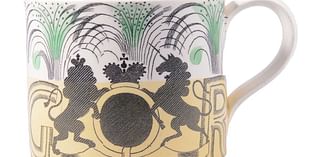 Ceramic mug marking King George VI's coronation sells for £13,500 after spending 20 years gathering dust in a loft