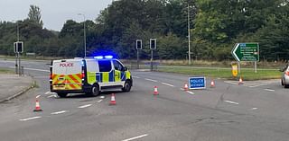 Life-threatening injuries in overnight A453 crash