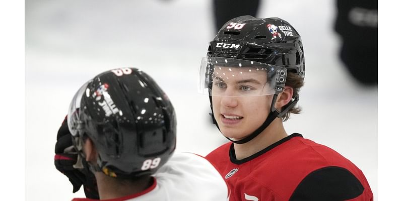 Connor Bedard comfortable and ready for battles entering second Blackhawks season