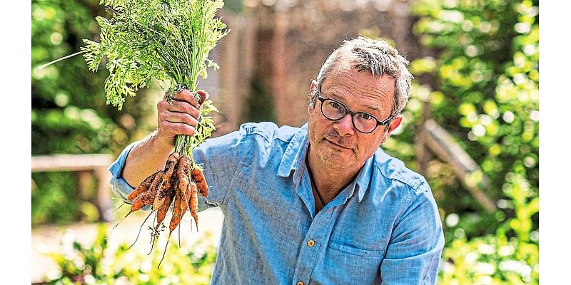 Hugh Fearnley-Whittingstall tells people to stop putting their meals in the microwave - and says everyone has time to grow their own food